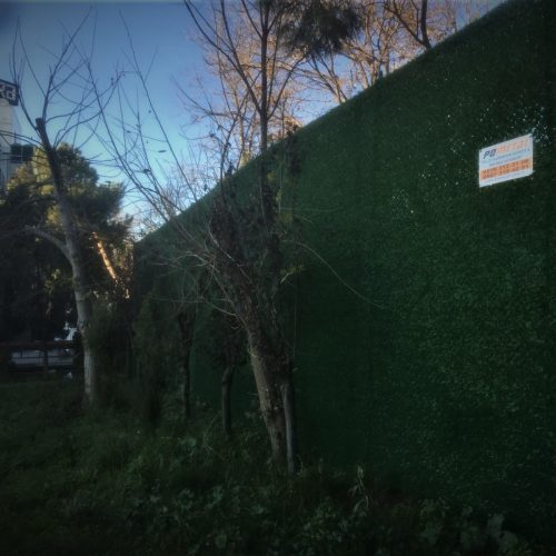 İstanbul-Üsküdar KYOCERA Panel Çit ve Çimenli Çit Uygulaması