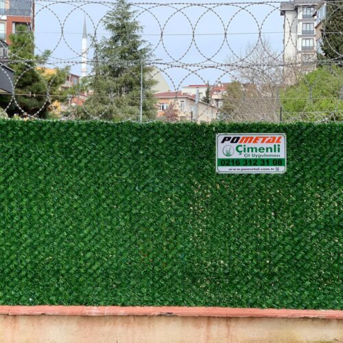 Ataşehir Benna Park Sitesi Çimenliçim çit İmalatı ve Uygulaması